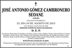 José Antonio Gómez-Cambronero